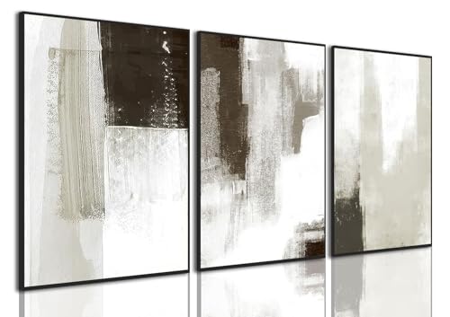 Yolbcdr Framed Abstract Wall Art Modern Painting Canvas Prints Set