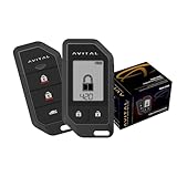 Avital 3308L 2-Way LCD Vehicle Security System with 2 Remotes (Compatible with Directed by VOXX SmartStart-Pro)