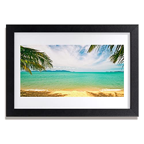 Image murale paysage de mer Tulup 30x20 cm affiche avec cadre pour habiller vos murs