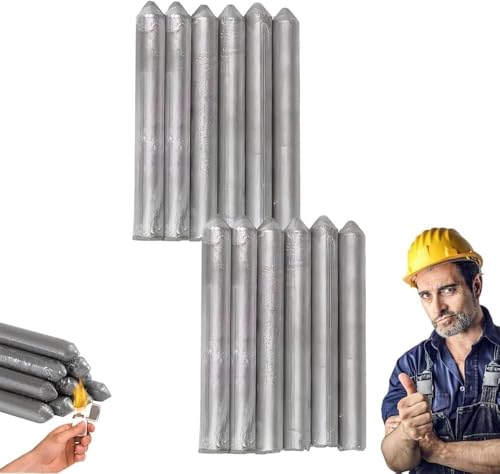 Image of Low Temperature Universal Welding Rod, Low Temp Welding Rods, Aluminum Welding Rods for Stainless Steel, Iron, Aluminium, And Other Metals (12pcs)