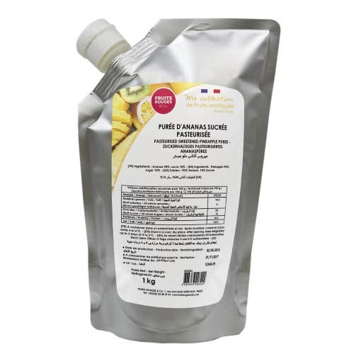 Fruits Rouges & Co Purée de fruits - Ananas 1kg Cover