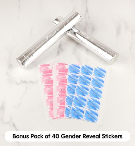 Image of Gender Reveal Confetti Powder Cannon - Pink Poppers