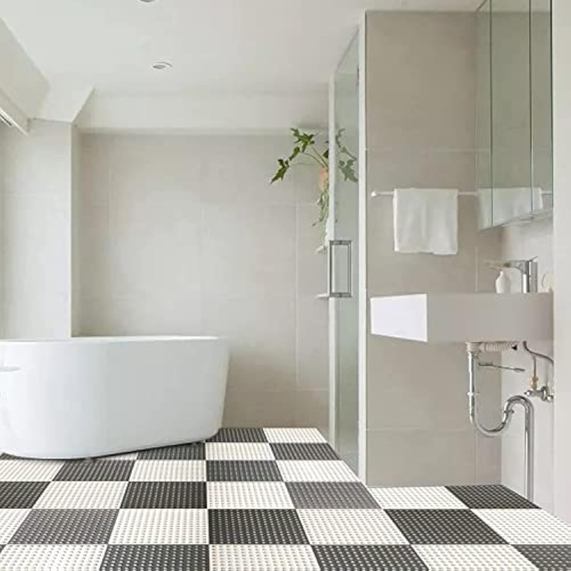 Interlocking Non-Slip Drainage Tile Waterproof Floor Mat