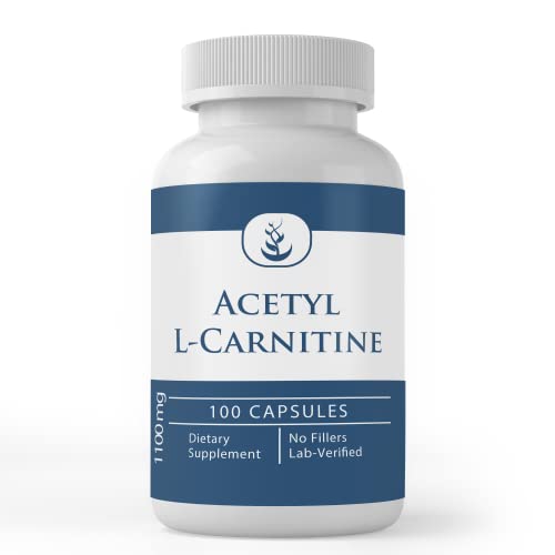 Pure Original Ingredients Acetyl L-Carnitine, (100 Capsules) Always Pure, No Additives Or Fillers, Lab Verified
