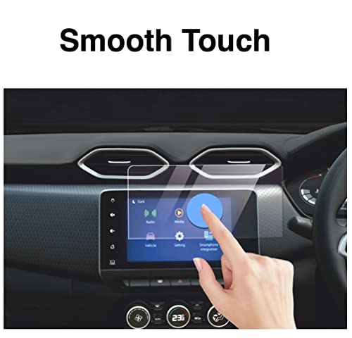 Image of Screen Protector Compatible With HYUNDAI Grand i10 Nios Sportz (Diesel) [Transparent] Unbreakable 9H Nano Glossy Finish Car Infotainment