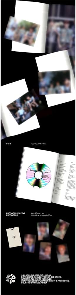 CORTIS - THE 1ST EP [COLOR OUTSIDE THE LINES] (STANDARD VER.) (3 ver. Set)