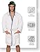 Vacation Christmas Movie Cousin Eddie White Robe with Belt Halloween Costume Cosplay (Includes Robe and belt Only)