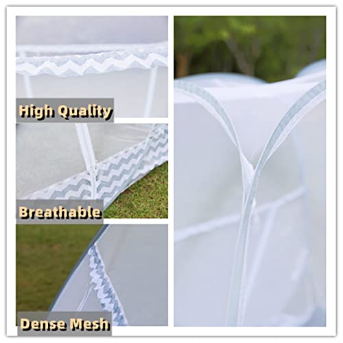 Jsanh Mosquito Net For Bed Large Pop Up Mosquito Netting With Bottom For Twin Queen King Size Bed Foldable Mosquito Nets For Baby Adults 80 X 72 X 60 Inch #TOP3
