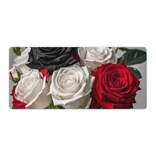 Grand tapis de souris antidérapant 40 x 90 cm pour soulager vos mains