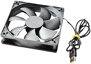 MARKELL Router Cooling Fan,Diy Pc Cooler Tv Box Wireless Cooling Silent Quiet Dc 5V USB Power 120mm Fan(Standard Edition)