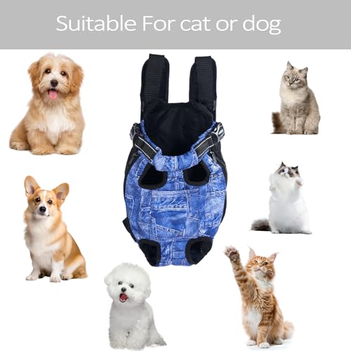 Acdok DS01-01 Pet Carrier Backpack Pet Tote Bags For Cats Or Doggies, Portable Puppy Travel Carrier Bags, Cozy Soft Pet Puppies Carriers Slings Backpacks thumb #3