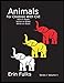 Animals For Children With CVI: Red on Black, Yellow on Black, White on Black (Series)