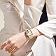 Yoohoo Armbänder Kompatibel mit Apple Watch Armband 40mm 41mm 42mm 46mm 45mm 44mm 38mm 49mm, Milanaise Edelstahl Metall Ersatz Armband für iWatch SE Series 10 9 8 7 6 5 4 3 2 1 Ultra Damen Herren