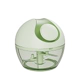 Premium Manual Speed Mini String Chopper Onion Garlic Grinder Shredders Masher Crusher Chili Veggie
