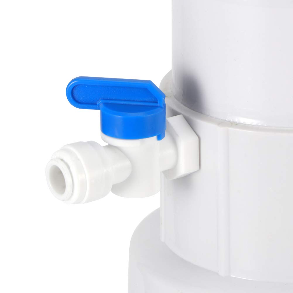 Dispenser di Cloro per Piscine, Distributore Automatico di Compresse Chimiche per la Pulizia della Piscina con Valvola di Controllo Chiusa