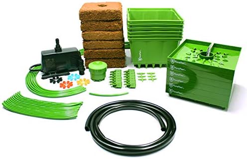 FloraFlex FF-PPKIT8IN-6PL 8โณ PotPro Kit โ 6 Plants, Green