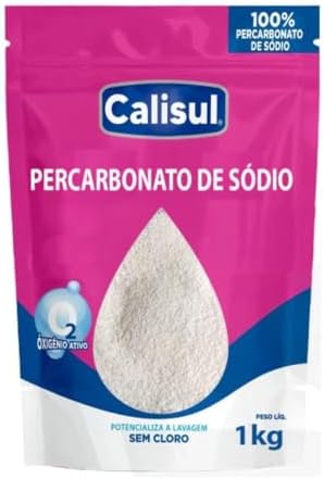 Percarbonato de Sódio 1 KG - Tira Manchas, Limpeza Profunda sem C...
