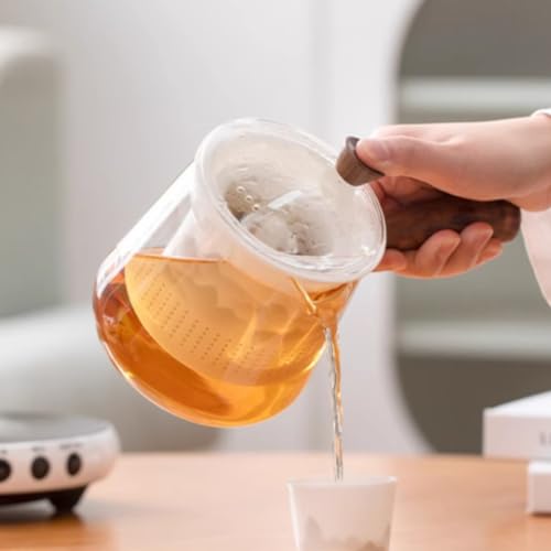 Théière en verre de haute qualité avec infuseur performant et durable - 5