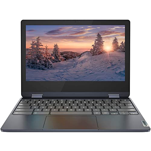 Newest Lenovo Flex 2-In-1 Convertible Chromebook, Mediatek Mt8183 8-Core Processor, 11.6" Hd Ips Touchscreen, 4Gb Ram, 64Gb Emmc, Webcam, Wi-Fi 5,Bluetooth, Chrome Os #TOP1