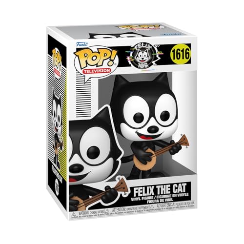 Funko Pop! TV: Felix The Cat 105th - Felix - Figura de Vinilo Coleccionable - Idea de Regalo- Mercancia Oficial - Juguetes para Niños y Adultos - Cartoons Fans - Muñeco para Coleccionistas