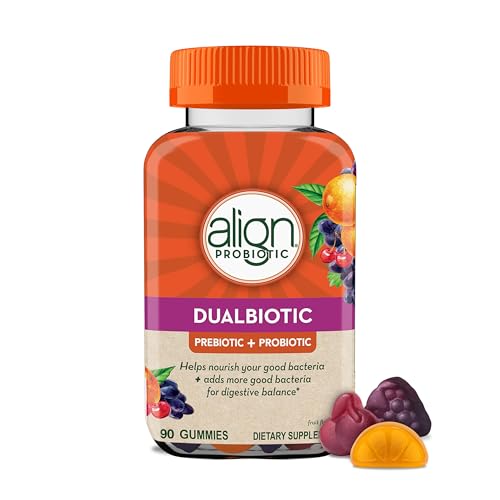 Align DualBiotic, Prebiotic + Probiotic for Women and Men, Help N...