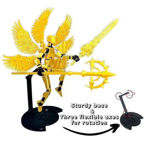 (Assembly Completed) Titan13 Action Figure Set, Dummy 13 3D Printed Action Toy Gifts for Kids, Robot 13 Action Figure Full Body Mechanical Doll Christmas Birthday Gift for Boys Girls