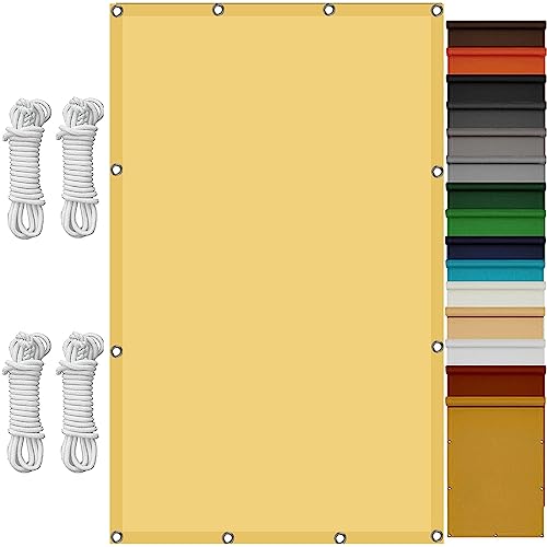 Voile d'ombrage rectangulaire facile à installer contre la chaleur - 2