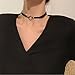 Fesciory Black Necklaces for Women, Adjustable Layered Velvet Leather Lace Collar Necklace, Goth Jewelry Gifts (Circle)