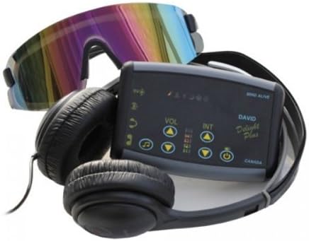 David Delight Plus Light & Sound Machine w/ 25 Sessions Black