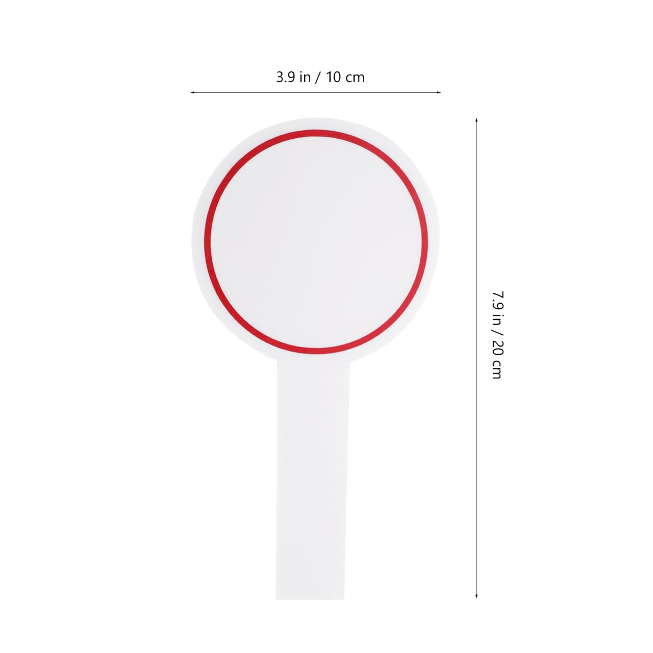 Angoily 20 Panneaux Blancs Portables Mini Tableau Blanc Effaçable À Sec Tableau De Pointage Avec Poignée Réutilisable Pour Vote Compétitions Écoles Et Enchères