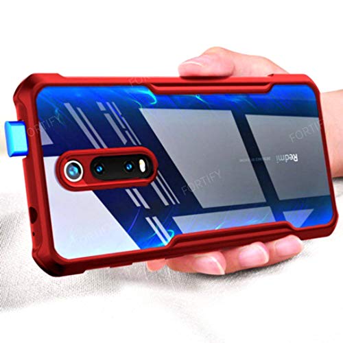 Image of RIGGEAR Xundd Back Cover Case for Redmi K20, Redmi K20 Pro(Armor|PC and TPU|Red)