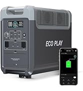 ポータブル電源　ECO play 2400w 美品 Amazon.co.jp: Eco Play EP2400 ポータブル電源 2048Wh 大容量 リン酸
