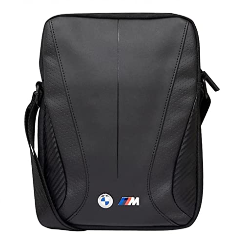 BMW Borsa BMTB10SPCTFK Tablet 10' Nero Carbon&Leather, Nero