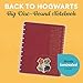 Happy Planner Harry Potter Notebook for Office, School or Journaling, Disc-Bound Notebook, 3 Dividers, 60 Dot-Lined Pages, Big Size, Back to Hogwarts