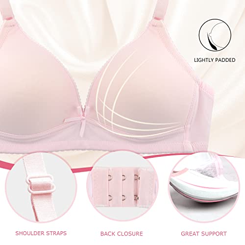 Girls Training Bras Teens Big Kids Age 8-10 10-12 12-14 14-16 Years Old Lightly Padded Adjustable Sport Bra2