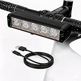 Energlow 2500 Lumens Bike Light | USB-C...