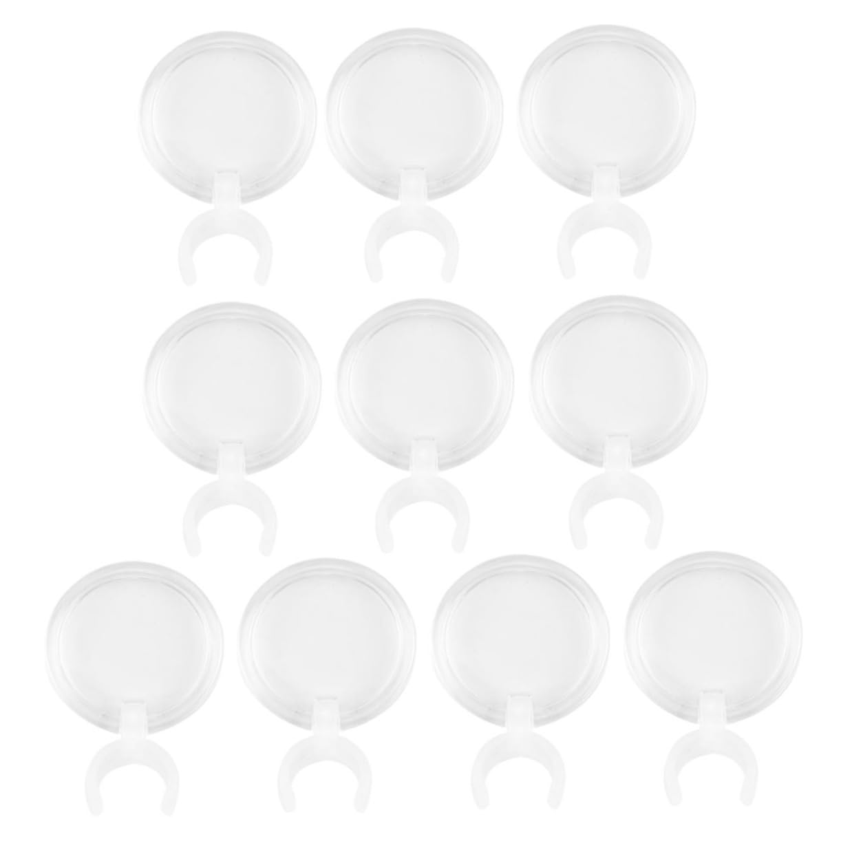 BEBEMOKO Diamond Art Pen Magnifier Clip 10pcs Set Compact Size Cross-Stitch Magnifying Glass Diamond Drawing Supplies