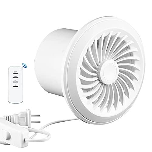 Ventilador Tubo de Ventilación 150 mm, Extractor de Aire Cocina de pared Reversible de Dos Vías,...