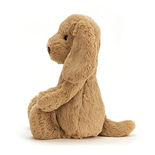Jellycat Bashful Toffee Puppy Stuffed Animal, Medium 12 inches - Dogs and Puppies Plush Toy - Classic Children's Gift image 10
