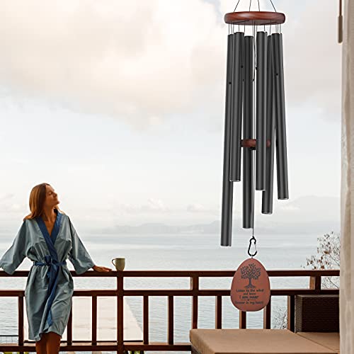 Kerligher Sympathy Wind Chimes Outdoor Deep Tone,41 Inch Large Memorial Wind Chimes For Loss Of Loved One,Ideal Memorial Gift/Bereavement Gift/Sympathy Gift For Condolence And Funeral thumb #5
