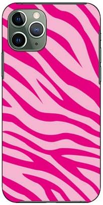 [iPhone 11 Pro専用] SECOND SKIN スマートフォンケース ゼブラパターン ピンク 3AP11P-ABWH-1