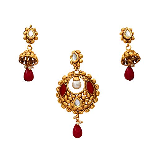 Joyas de cobre chapado en oro multi pink y ónice rojo para regalar