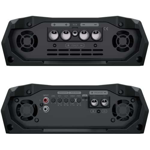 Stetsom Bravo Full 8000 2 Ohms Mono Car Amplifier, 8000.1 8K Watts Rms, 2Ω Stable Car Audio, Hd Sound Quality, Crossover & Bass Boost, Car Stereo Speaker Subwoofer Md, Smart Coolers #TOP4