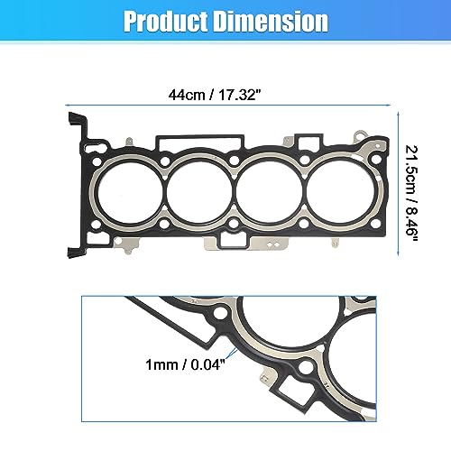 Image of X AUTOHAUX Engine Cylinder Head Gasket for Kia Optima2011-2015 for Hyundai Sonata Gasket Cylinder Head for 2.4L - Gas Replace 22311-2G700