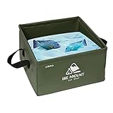 ❖【Cable de transporte resistente al desgarro】 Este campamento de cuenca de agua plegable, duradero y resistente es un diseño de mano con un cable de transporte fuerte y resistente al desgarro.