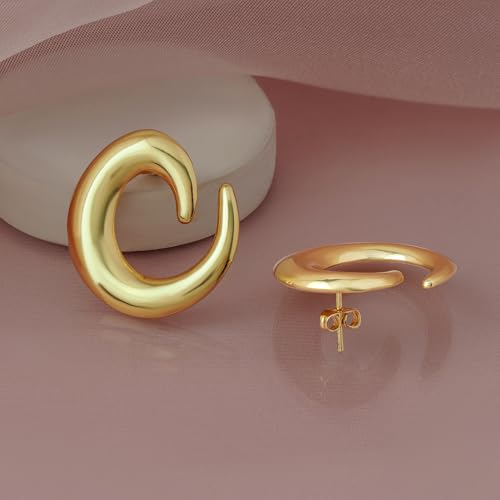 Image of Rubans Earrings Unique Design & Shapes Stylish Trendy Jewellery Gift for Women & Girls