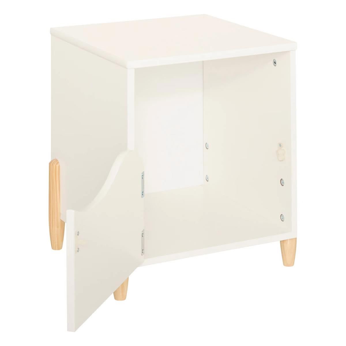 Paris Prix Atmosphera for Kids - Table de Chevet Enfant Douceur 40cm Blanc