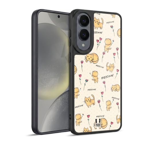 Coque Samsung S25 Edge gel renforcé Head Case Designs Chat Mièvre antichoc