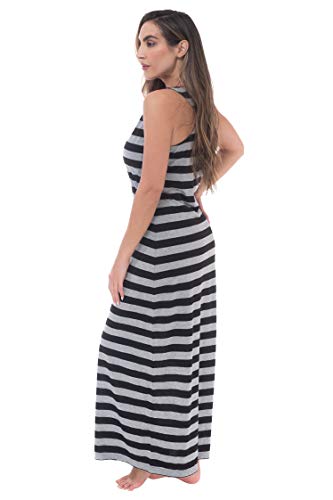 Image of Just Love Racer Back Solid Tank Dress with Bungee