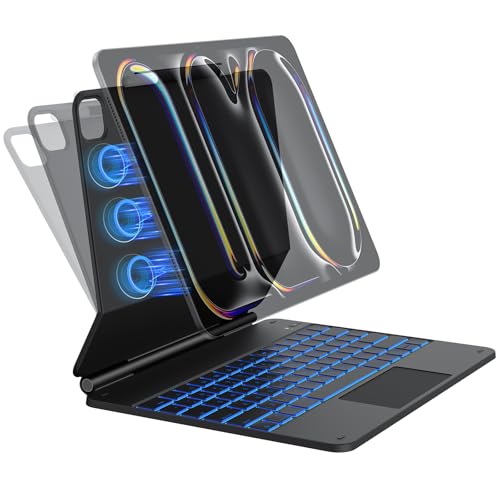Omoton Magnetic Keyboard Case For Ipad Pro 13 Inch (M4) 2024 thumb #1
